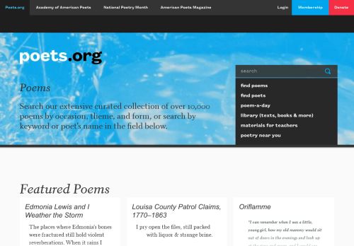 
                            12. poems & poets | Academy of American Poets