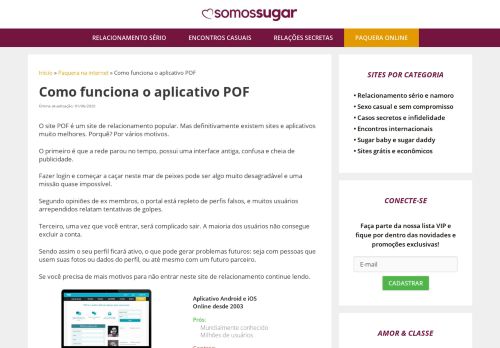 
                            11. POF: Porque Você não Deve Entrar Neste Site?【NÓS TESTAMOS】