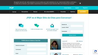 
                            4. POF.com ™ El Líder en Citas Gratuitas en Línea para Solteros ...