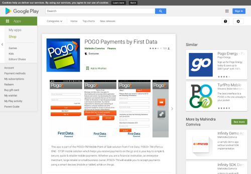 
                            4. POGO Payments by First Data - Apps on Google Play