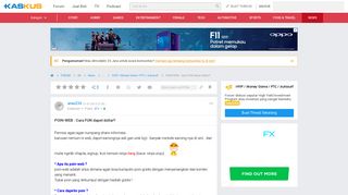 
                            7. POIN-WEB : Cara FUN dapet dollar!! | KASKUS