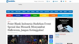 
                            4. Point Blank Indonesia Hadirkan Event Spesial dan Menarik ...