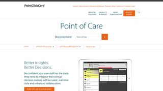 
                            2. Point of Care – PointClickCare