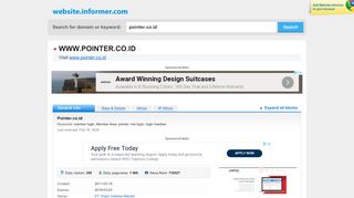 
                            12. Pointer.co.id - Website Informer - Informer Technologies, Inc.