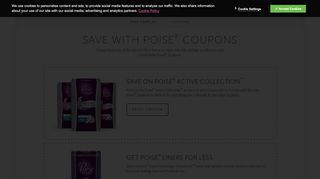 
                            2. Poise® Coupons For Pads, Liners & Impressa 2018