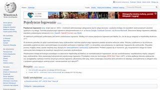 
                            1. Pojedyncze logowanie – Wikipedia, wolna encyklopedia