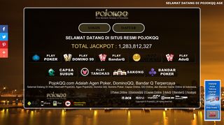 
                            3. PojokQQ - Bandar Judi Domino QQ Online, Poker Online Terpercaya