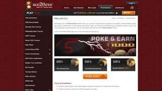 
                            7. Poke and Earn | Ace2Three Online Rummy Referral Program