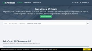 
                            9. PokeCrot - BOT Pokemon GO | SACheats