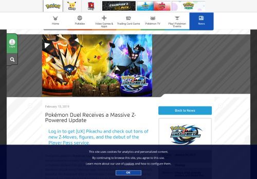 
                            8. Pokémon Duel Receives a Massive Z-Powered Update | Pokemon.com