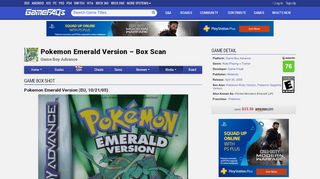 
                            3. Pokemon Emerald Version Box Shot for Game Boy Advance ...