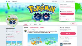 
                            12. Pokémon GO (@PokemonGoApp) | Twitter