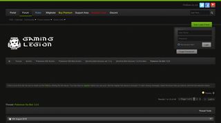 
                            1. Pokemon Go Bot 1.2.5 - Page 5 - Gaming-Legion Forums