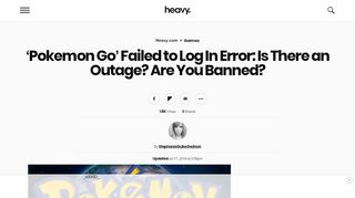 
                            12. 'Pokemon Go' Failed to Log In Error: What To Do | Heavy.com