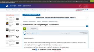 
                            9. Pokémon GO: Häufige Fragen & Probleme | AndroidPIT Forum