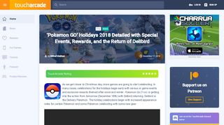 
                            10. 'Pokemon GO' Holidays 2018 Detailed with Special Events, Rewards ...