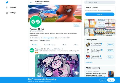 
                            8. Pokémon GO Hub (@PokemonGOHubNet) | Twitter