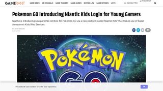 
                            11. Pokemon GO Introducing Niantic Kids Login for Young Gamers ...