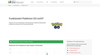 
                            5. Pokémon GO ist ausgefallen oder funktioniert nicht ? Aktuelle App ...