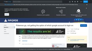 
                            6. Pokemon go, not getting the option of which google account to ...