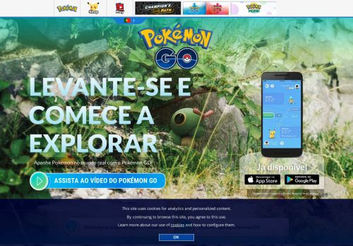 
                            7. Pokémon GO: Página inicial