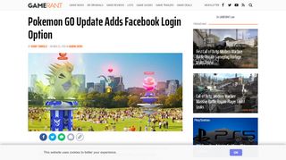 
                            7. Pokemon GO Update Adds Facebook Login Option – Game Rant