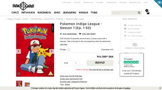 
                            2. Pokemon Indigo League - Season 1 (Ep. 1-52) | Faraos Cigarer