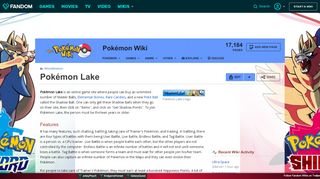 
                            10. Pokémon Lake | Pokémon Wiki | FANDOM powered by Wikia