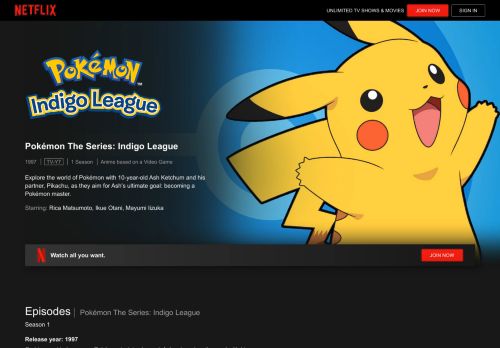 
                            8. Pokémon | Netflix