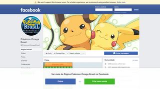
                            6. Pokémon Omega Brasil - Página inicial | Facebook