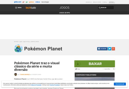 
                            7. Pokémon Planet | Jogos | Download | TechTudo