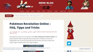 
                            9. Pokémon Revolution Online – FAQ, Tipps und Tricks | Nerd Blog