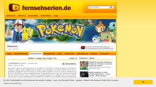 
                            7. Pokémon Staffel 1 Episodenguide – fernsehserien.de