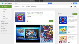 
                            10. Pokémon TCG Online – Apps no Google Play