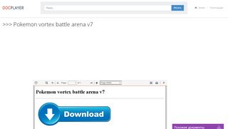 
                            12. Pokemon vortex battle arena v7 - PDF - DocPlayer.ru
