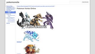 
                            10. Pokemon Vortex Online - pokemonsite - Google Sites