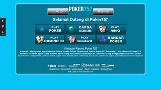 
                            2. Poker 757, Link Alternatif www.Poker757.com, Login Poker757: Daftar ...