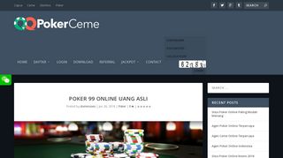 
                            12. Poker 99 Online Uang Asli | QQPokerCeme