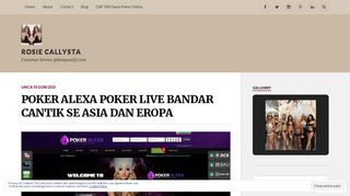 
                            9. POKER ALEXA POKER LIVE BANDAR CANTIK SE ASIA DAN EROPA ...