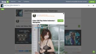 
                            3. Poker IDN Play Online Indonesia | Manapoker | J... - Scoop.it