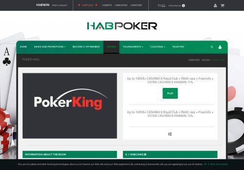 
                            13. Poker King. Online Poker Rooms: play poker online with real money ...