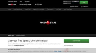 
                            12. Poker No Deposit Bonus - £10 Free Play on PokerStars - New Players ...