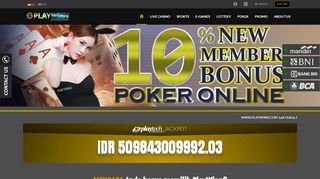 
                            13. Poker Online Indonesia | Agen Domino Qiu Qiu | IDN Poker Terpercaya