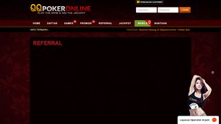 
                            4. Poker Online Indonesia Terpercaya | Judi Poker ... - QQ Poker Online