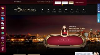 
                            4. Poker Oriental 303 - Situs Poker Online Indonesia - [Oriental Play]