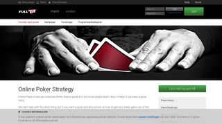 
                            8. Poker Strategy to Ponder - Online Poker - Full Tilt - Crafted by players ...