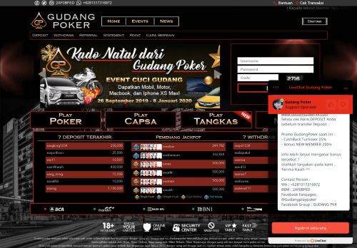 
                            7. Poker Terbaik: Situs judi poker Terpercaya di Indonesia