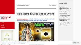 
                            10. Poker1one Online