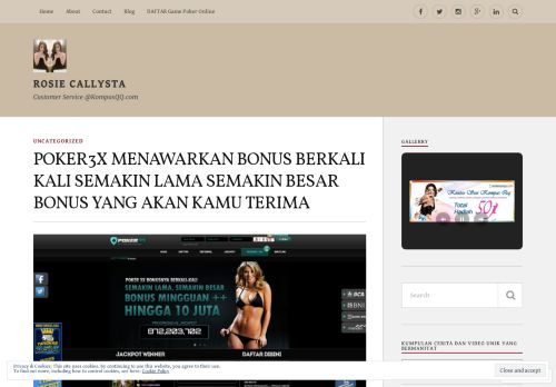 
                            11. POKER3X MENAWARKAN BONUS BERKALI KALI SEMAKIN LAMA ...