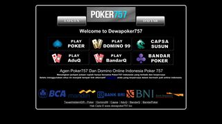 
                            7. Poker757 Situs Agen DewaPoker 757 Poker Daftar Poker757 Online